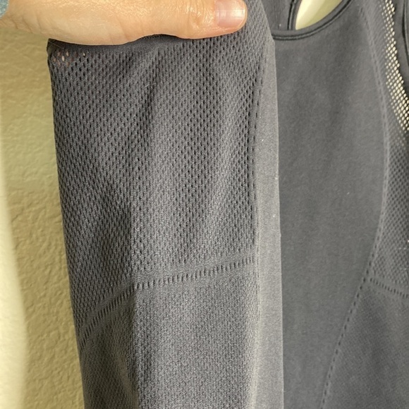 Lululemon racerback high neck black tank EUC - Picture 2 of 4